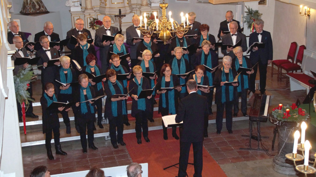 Weihnachtskonzert des Georgius-Agricola-Chor Glauchau in der Gesauer Kirche 2018